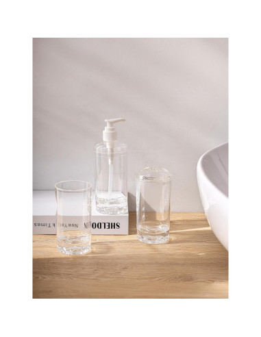 Juego de Accesorios de Baño 3 Piezas Acrílico Refined Comfort