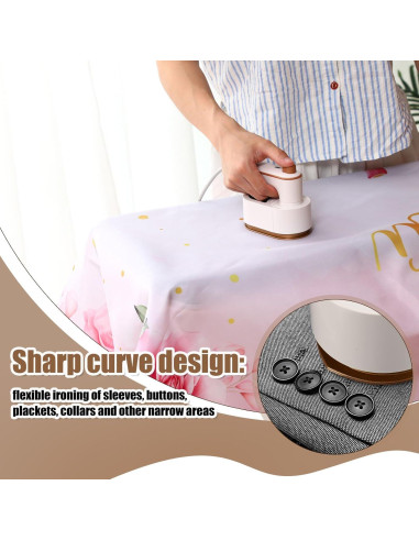 Plancha Mini de Viaje Portátil Leriton 3 en 1 Blanca