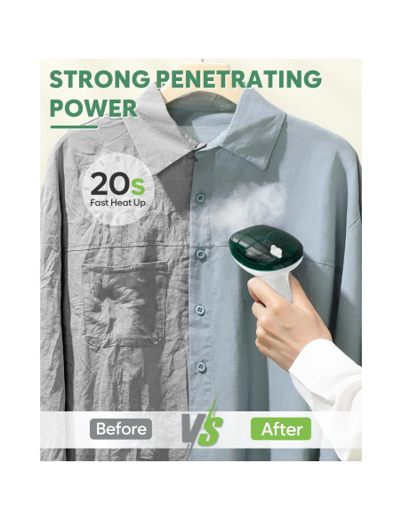 Vaporizador de Ropa CPWORLD HX-6118 Mini Portátil 130ml