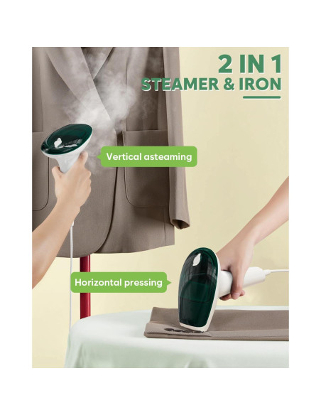 Vaporizador de Ropa CPWORLD HX-6118 Mini Portátil 130ml