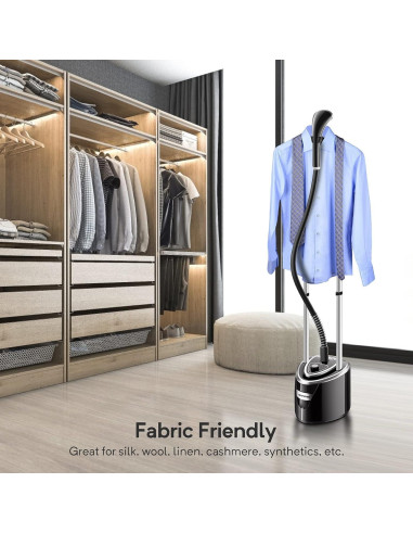 Vaporizador de Ropa GERANK GE-01 1500W 2.5L Calentamiento 35s