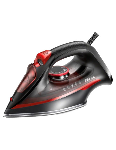 Plancha de Vapor SUNDU HJ-8065, Suela Cerámica, 1500W, 0.35L