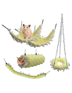 Conjunto de Hamacas para Mascotas Pequeñas Hamiledyi 5Pcs