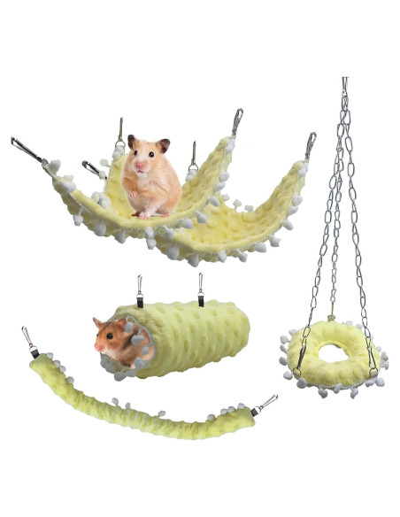 Conjunto de Hamacas para Mascotas Pequeñas Hamiledyi 5Pcs