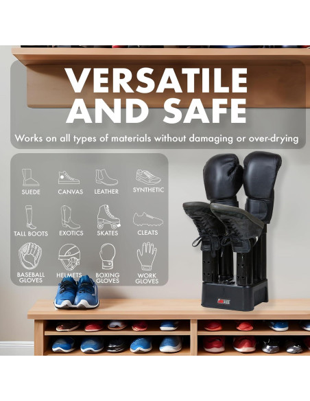 Secador de Botas JobSite Mighty Dry - Ventilador Calentador 200W