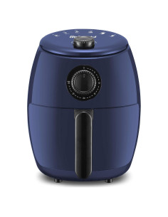 Freidora de Aire Elite Gourmet EAF-0201BG 2.1L Compacta Azul