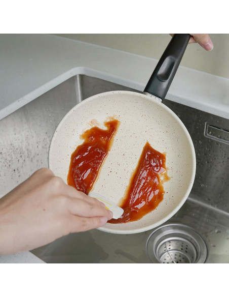 Juego de 3 Raspadores de Silicona L-WASH para Cocina