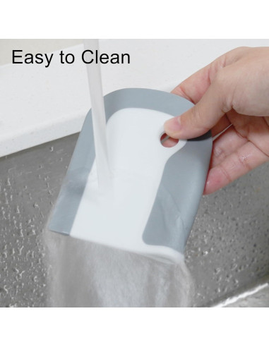 Juego de 3 Raspadores de Silicona L-WASH para Cocina