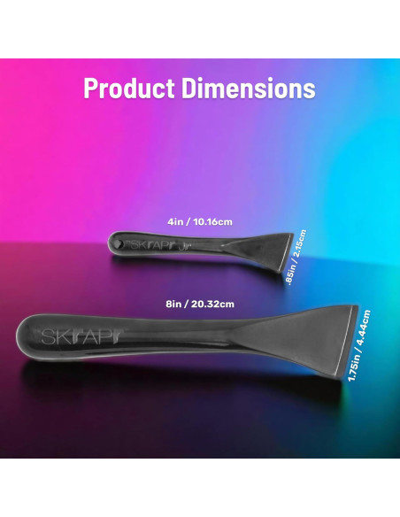 Raspadora de Plástico SKrAPr - Paquete de 2, Multiusos