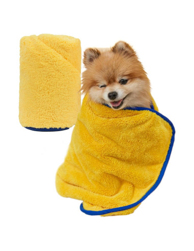 Toalla Ultra Absorbente PETHROOM para Mascotas Mediana 80x40cm
