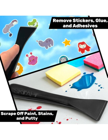 Raspadora de Plástico SKrAPr - Paquete de 2, Multiusos