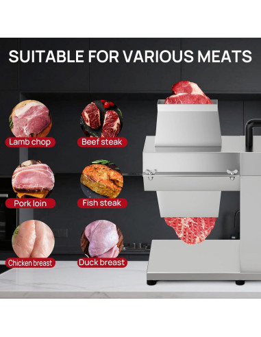 Ablandador de Carne Eléctrico ARINOO 450W con 54 Cuchillas