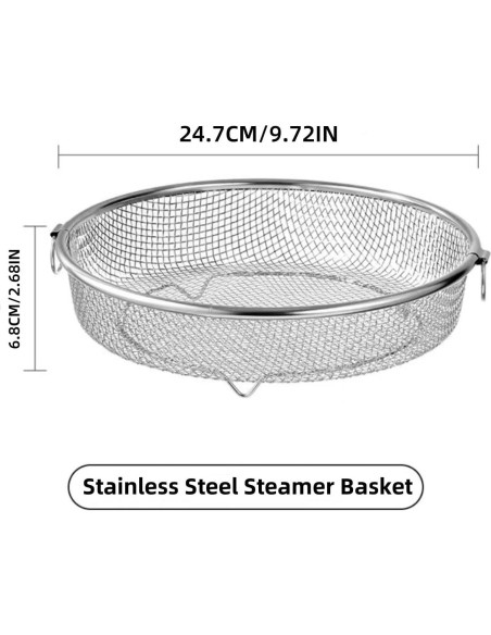 Cesta de Vapor de Acero Inoxidable para Instant Pot 25.4 cm