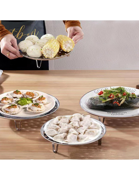 Bandeja de Vapor de Acero Inoxidable 20cm para Olla a Presión