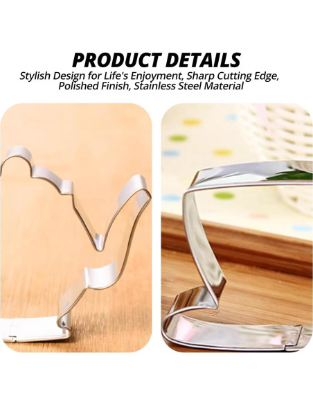 Cortadores de Galletas YAFIYGI en Forma de Taza y Tetera - 2 Piezas