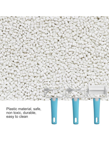 Cortador de Galletas Rodante Cyrank 6PCS Plástico Duradero