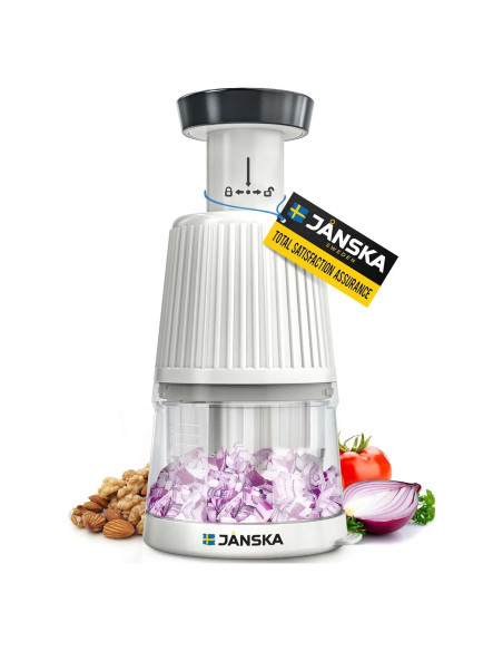 Picador Empujador de Alimentos JANSKA JPC-580, Acero Inoxidable