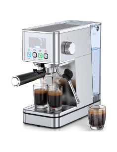 Máquina de Espresso LERTIN EM626 20 Bar con Espumador 1.7L