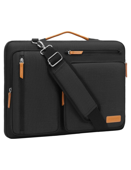 Bolsa Protectora para Laptop MOSISO 16" Negra con Bandolera