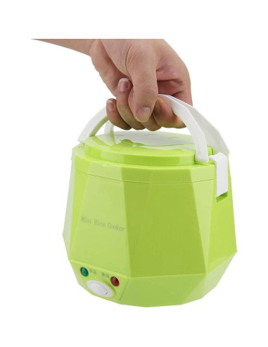 Vaporera eléctrica portátil Aramox 1.3L 12V 100W verde