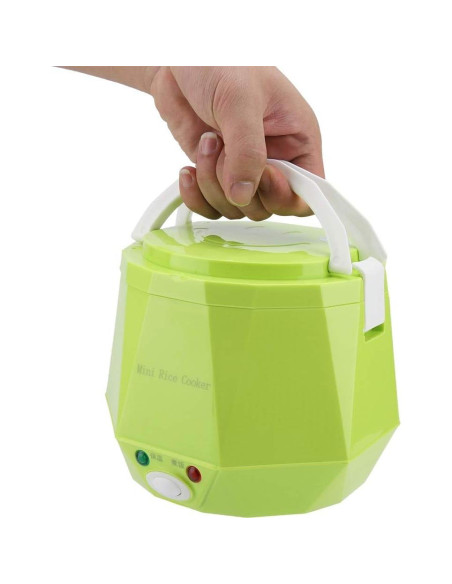 Vaporera eléctrica portátil Aramox 1.3L 12V 100W verde