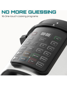 Olla de Presión Eléctrica OLIXIS 8QT Acero Inoxidable 16 en 1 2