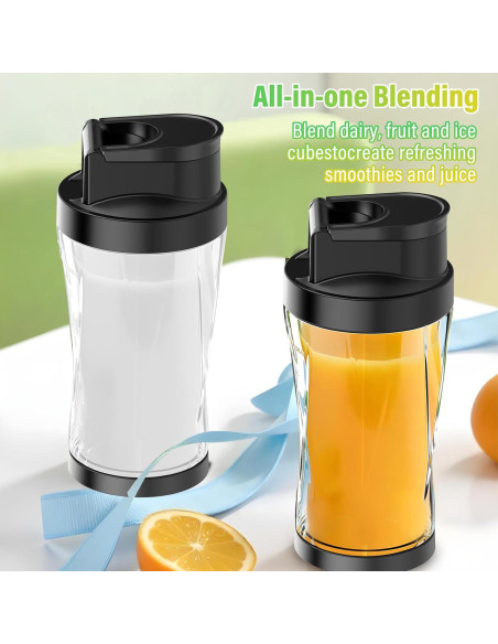 Licuadora Portátil BESNOOW HD-10 700ml 360W USB Recargable