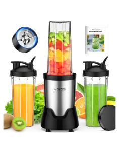 Batidora KOIOS BL319B 22000 RPM con 3 tazas de 650ml