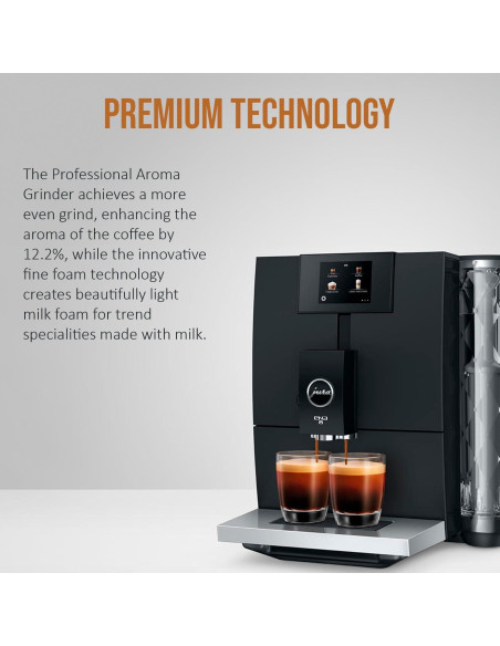 Máquina de Espresso Automática Jura ENA 8 - Negro Metropolitano