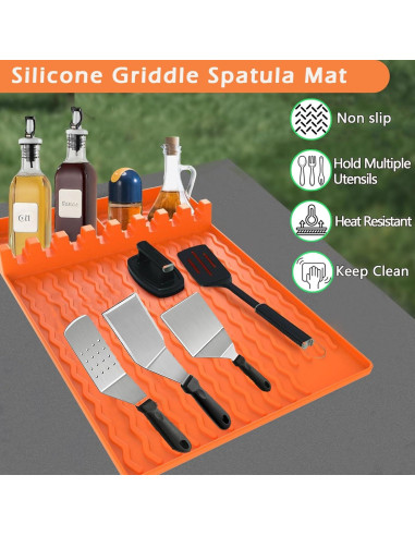 Alfombrilla de Silicona para Parrilla Blackstone 40.6x29.2cm