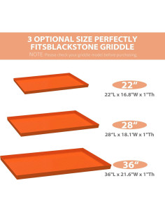 Cubierta de Plancha de Silicona Koolstuffs 36" Grado Alimenticio 2