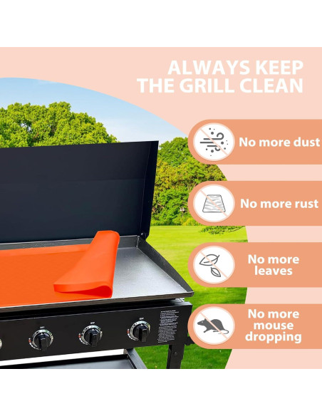 Cubierta de Plancha de Silicona Koolstuffs 36" Grado Alimenticio