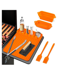 Juego de Herramientas para Parrilla TIKNIK - Alfombrilla de Silicona 39.9x27.9cm