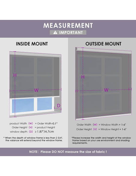 Persianas enrollables blackout motorizadas Graywind 55x183 cm