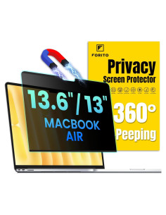 Protector de Pantalla F FORITO para MacBook Air 13.6" 360