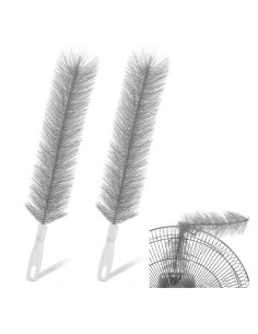 Juego de 2 Cepillos Limpiadores de Ventilador Yuanchu Gris