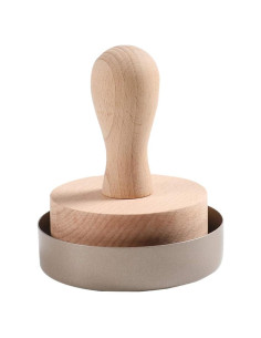 Set de Herramientas para Tartas de Huevo lasenersm - Molde y Empujador de Masa