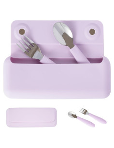 Juego de Utensilios para Niños ASOMIC Acero Inoxidable 316