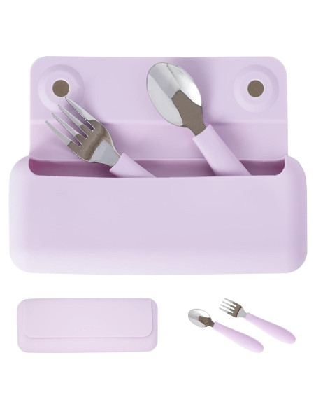 Juego de Utensilios para Niños ASOMIC Acero Inoxidable 316