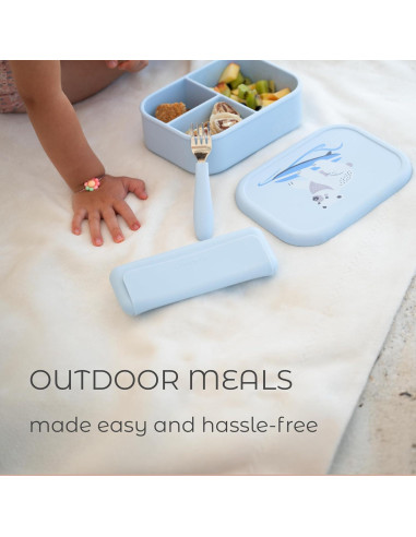 Juego de Utensilios para Niños ASOMIC Acero Inoxidable 316