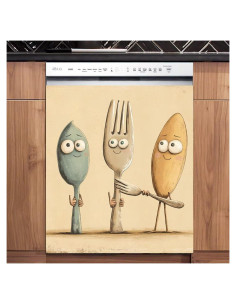 Cubierta Magnética RTHDG para Lavavajillas 58x66 cm Utensilios