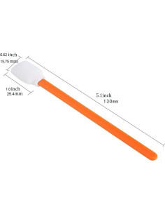 Cepillo de limpieza desechable Wellgler 200 piezas Naranja 2