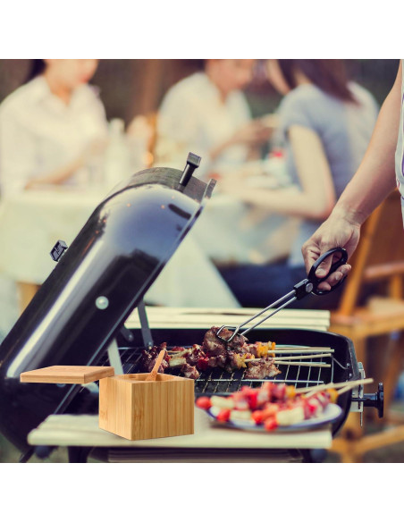 Caja de Sal de Bambú Honeydak con Tapa Magnética 170g