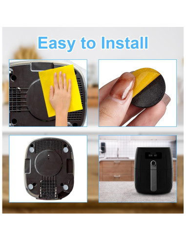 Paquete de 12 Deslizadores Autoadhesivos TUYUU para Electrodomésticos