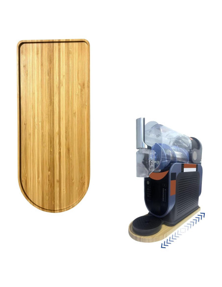 Bandeja Deslizante de Bambú DOMELIFE para Máquinas de Slushie