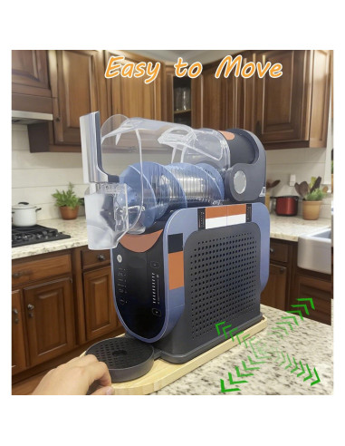 Bandeja Deslizante de Bambú DOMELIFE para Máquinas de Slushie