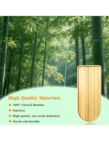 Bandeja Deslizante de Bambú DOMELIFE para Máquinas de Slushie