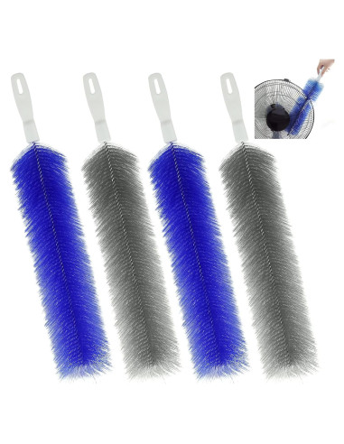 Juego de 4 Cepillos Limpiadores de Ventilador PENGJINYU