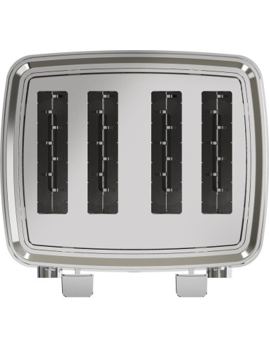 Tostadora GE 4 Rebanadas Blanca | Ranuras Anchas y 7 Configuraciones