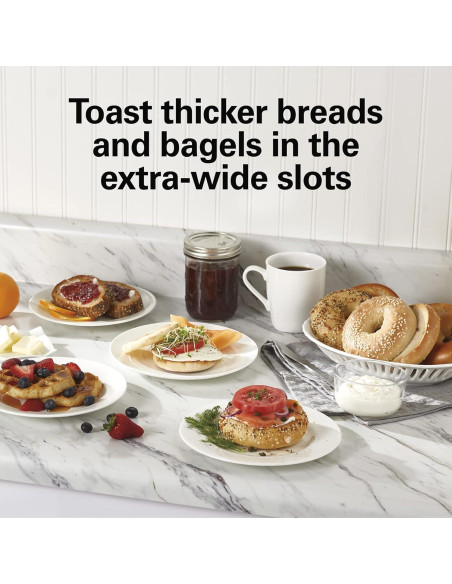 Tostadora Hamilton Beach 2 Rebanadas Roja con Ranuras Anchas